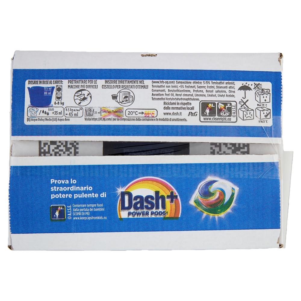 Dash Power Detersivo Liquido Lavatrice, Classico, 3x23 Lavaggi=69 Lavaggi 3x1035 ml